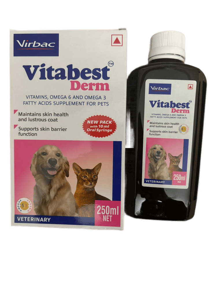 Vitabest Derm Omega Syrup for Dogs and Cats view 2