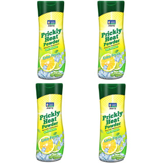 (Pack Of 4) Prickly Heat Powder With Aloevera Lime Fresh 150 gm view 2