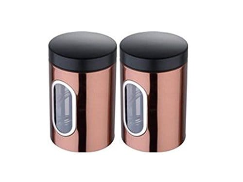 Bergner Tidy Home Stainless Steel 2 pcs Canister Set. 2.2L view 2