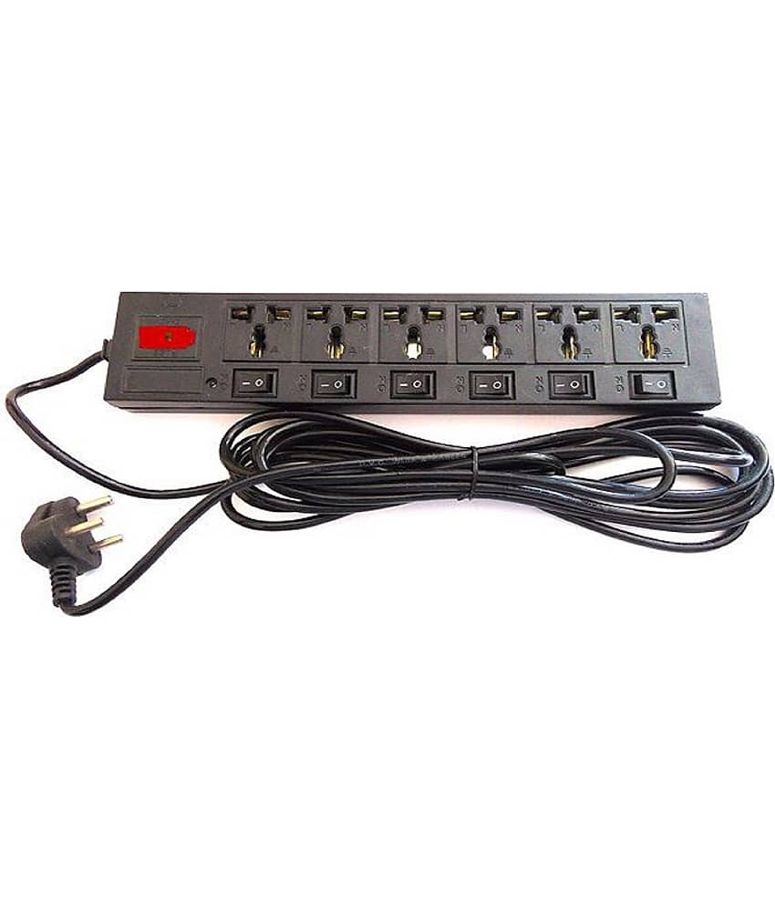 POWER HOUSE 6 Socket Extension Board view 2