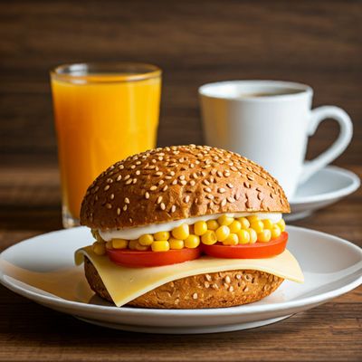 Cheese Sweet Corn Sandwich