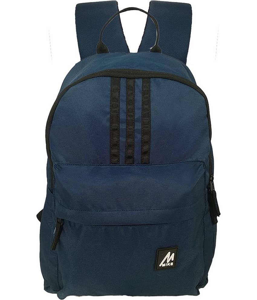 MIKE 25 Ltrs Navy Blue School Bag for Boys & Girls view 2