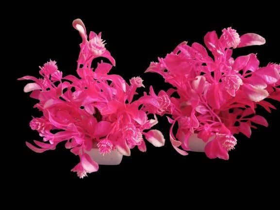 sonchiraiya Pink Flowers vas-09 view 2