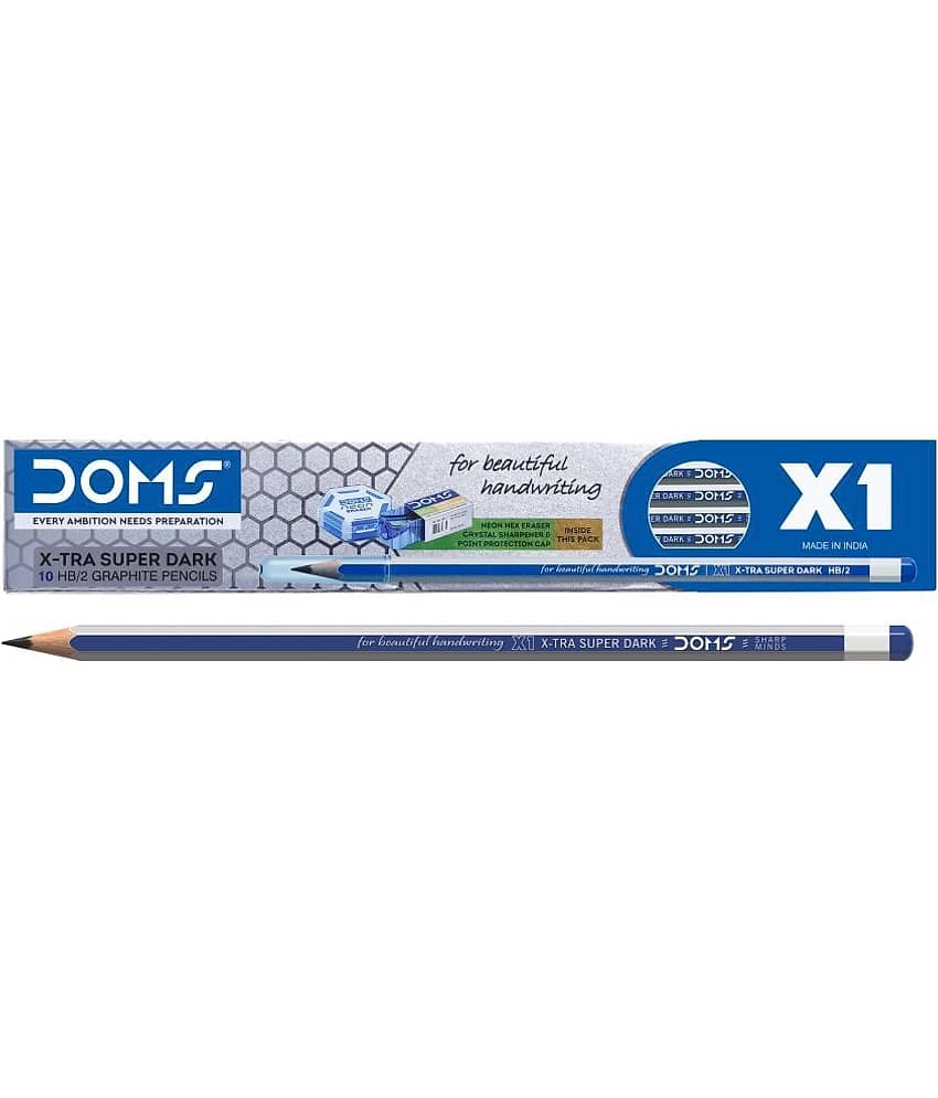 Doms X1 Pencil ( Pack Of 5 Packet ) view 2