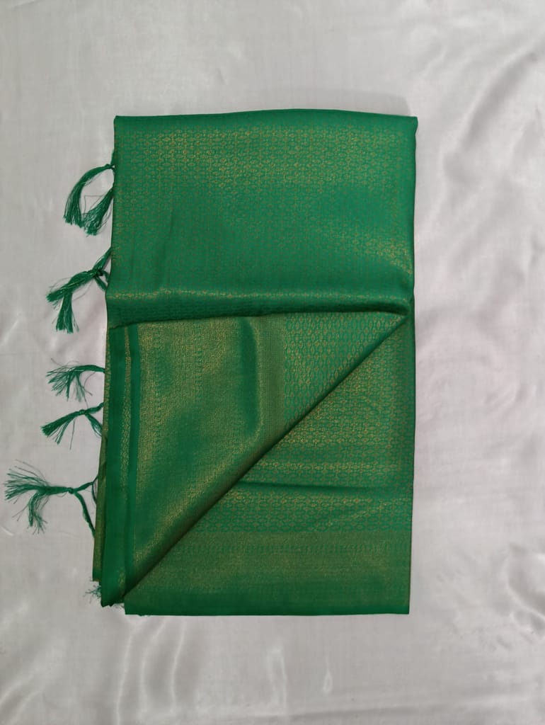 Soft Silk Saree with Blouse view 2