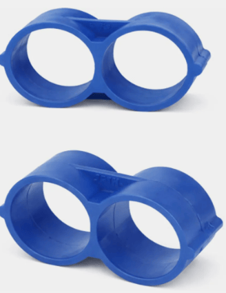 Poly Barbed End Stop 8 Shape Fitting (Size - 16mm) - (Pack of 100 PCS) - Jain Irrigation view 2