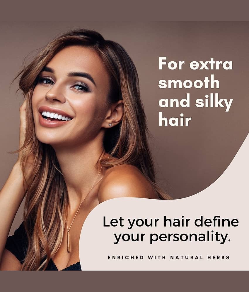 Qraa Hair Color Henna Herbal Semi Permanent Hair Color 100 g Dark Brown view 2