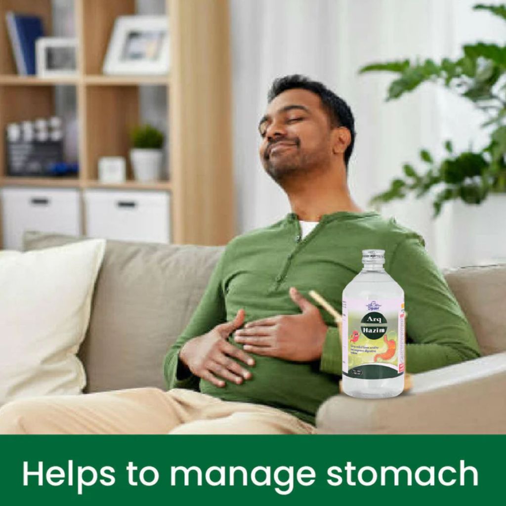 Cipzer Arq Hazim: Natural Digestive Tonic, Acidity Control & Relief for Gas, Bloating (500ml) view 2