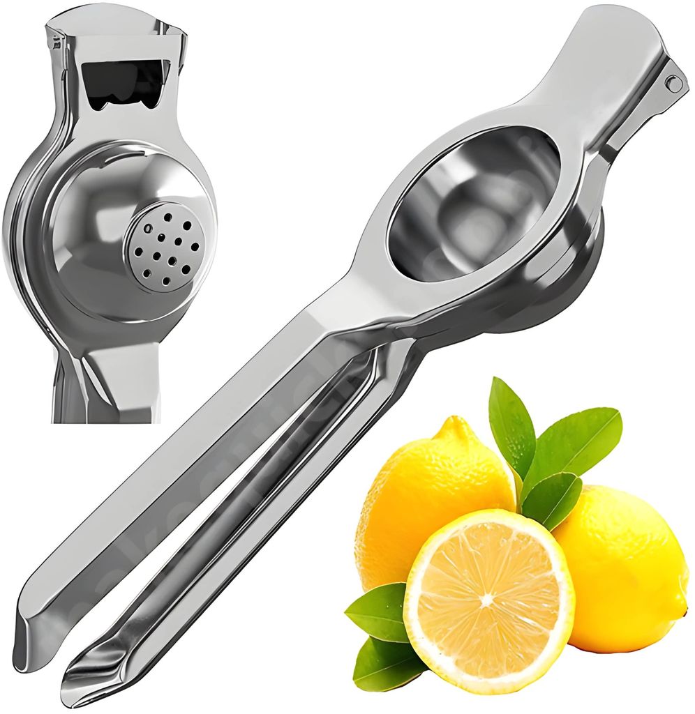 Manual Lemon Squeezer | Heavy Duty Citrus Juicer for Lemon, Lime & Orange | Easy-to-Use Hand Press Juicer for Kitchen, Juice, Cocktails & Cooking (Original) view 2