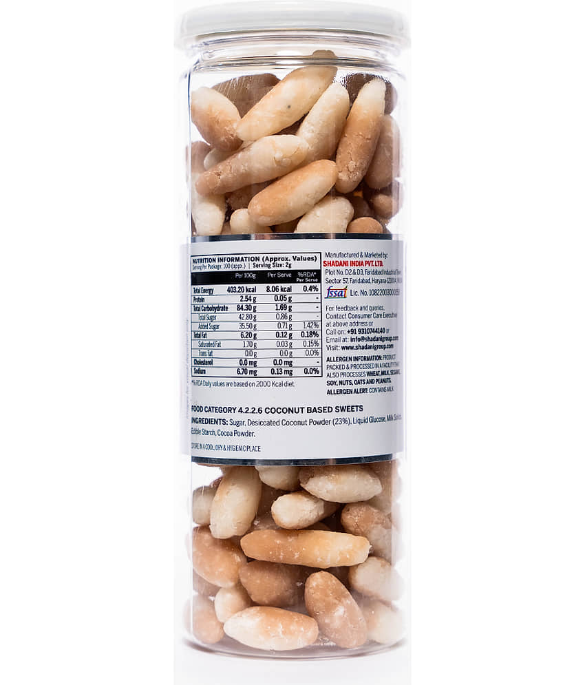 Shadani Coconut Sweet Hard Candies 225 gm Pack of 2 view 2