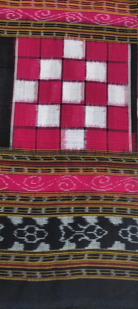 Bichitrapuri Double Ikat Sambalpuri Handloom Dress Material view 2