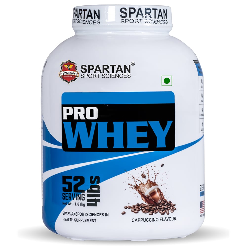SPARTAN SPORT SCIENCE Pro Whey Protein Powder Concentrate Supplement with 24g Protein, 11g EAA, 5g BCAA, 4g Glutamic Acid | Lean Muscle Building for Men & Women view 2