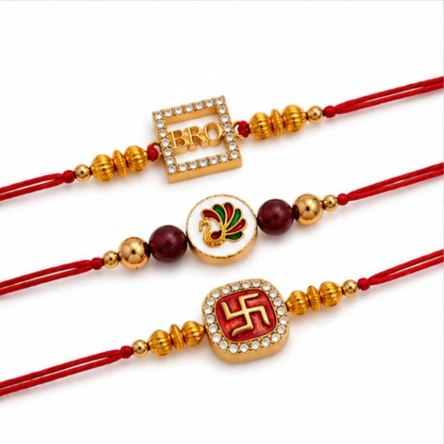 Traditional Designer Rakhi (1 piece) view 2