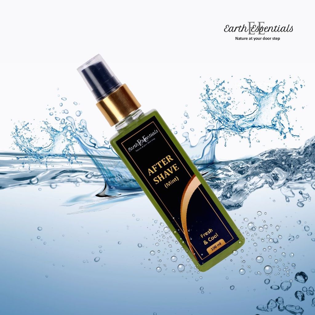 After Shave with Cooling power of Peppermint with Natural Alcohol 100 ml view 2
