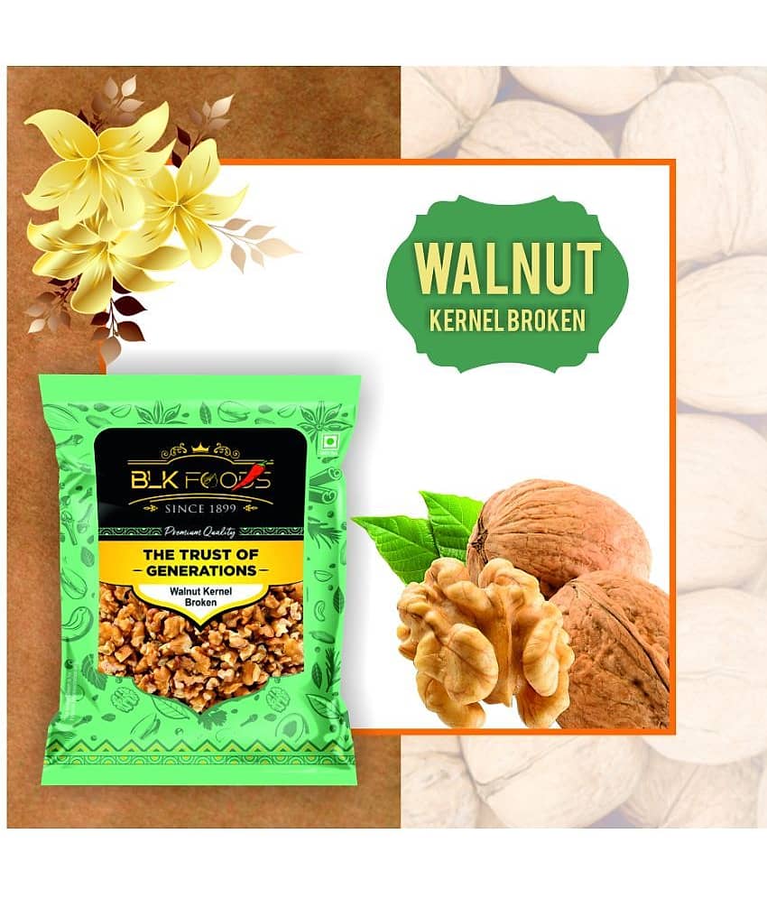 BLK FOODS Broken Walnuts(Akhrot giri) 200g g view 2