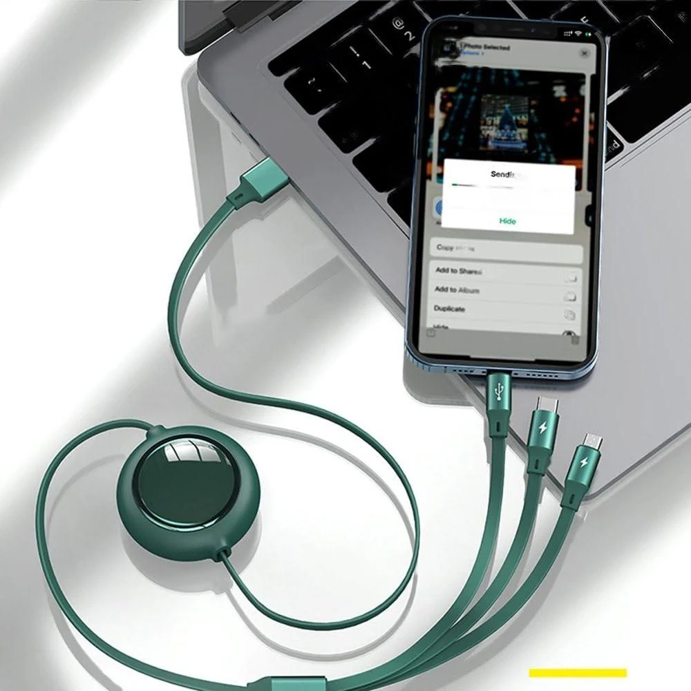3 in 1 Charging Data Cable view 2