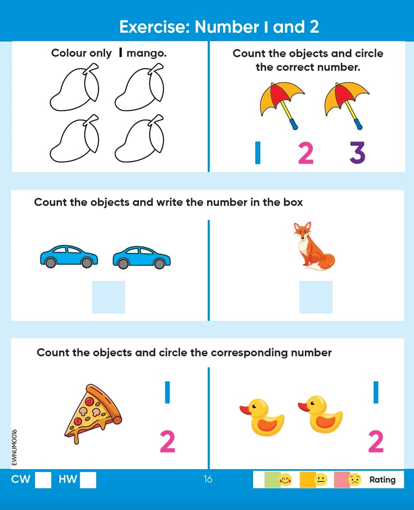 Edsmart Nursery Kids Writing Book Combo for Kids 3 Years [64 Pages] + Nursery Number Writing Book [48 Pages] + Nursery Alphabet Flash Cards for Kids 3+ Years (32 Cards) view 2