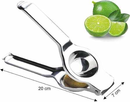 Class Lemon Squeezer with Bottle Opener Food Grade Stainless Steel, Set of 1, Silver view 2