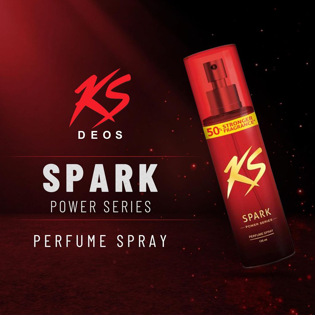 KamaSutra Spark Power Series Fragrance Body Spray 135Ml, Fresh, Unisex view 2