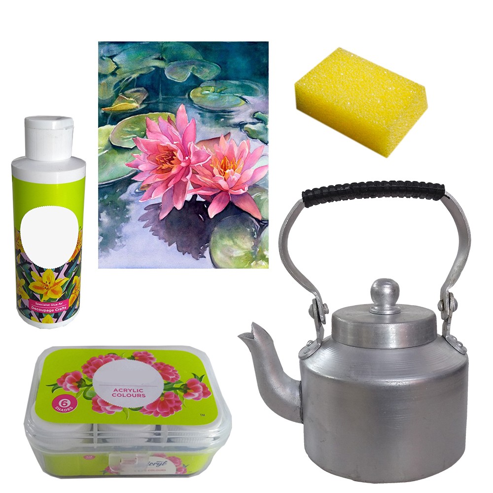 Image Transfer on Kettle DIY Kit by Penkraft view 2