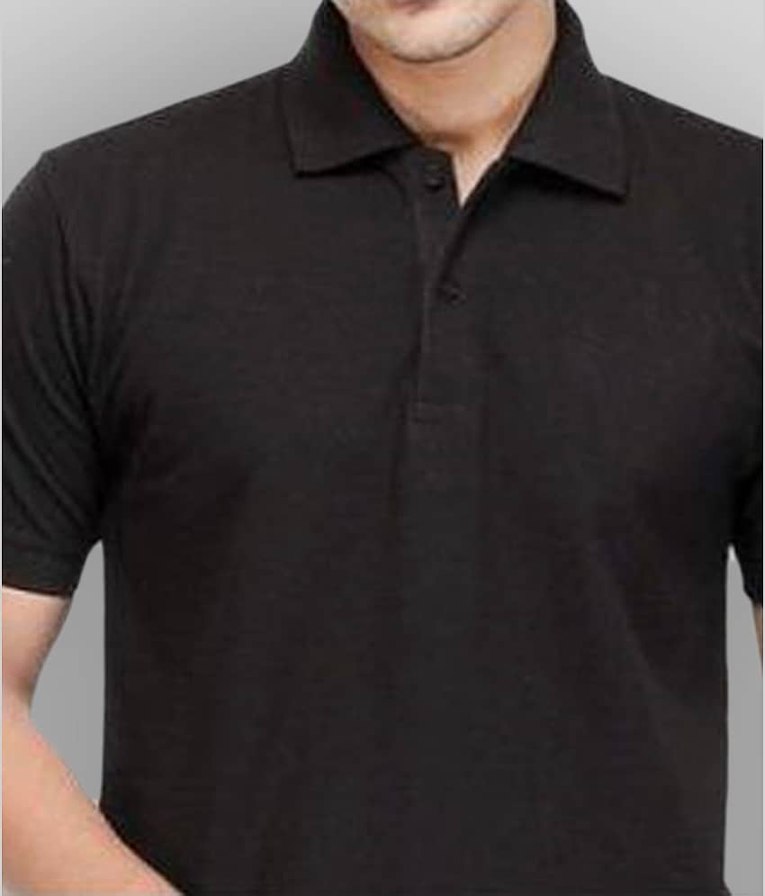 FASHION365 Pack of 2 Cotton Blend Slim Fit Solid Half Sleeves Men's Polo T Shirt ( Multicolor ) view 2