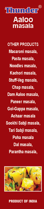 THUNDER ALOO MASALA 100g view 2