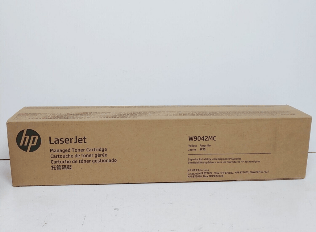 HP W9042MC Yellow Toner Cartridge Compatible with HP Color LaserJet Managed E77822, E77825 & E77830 Series Printers view 2