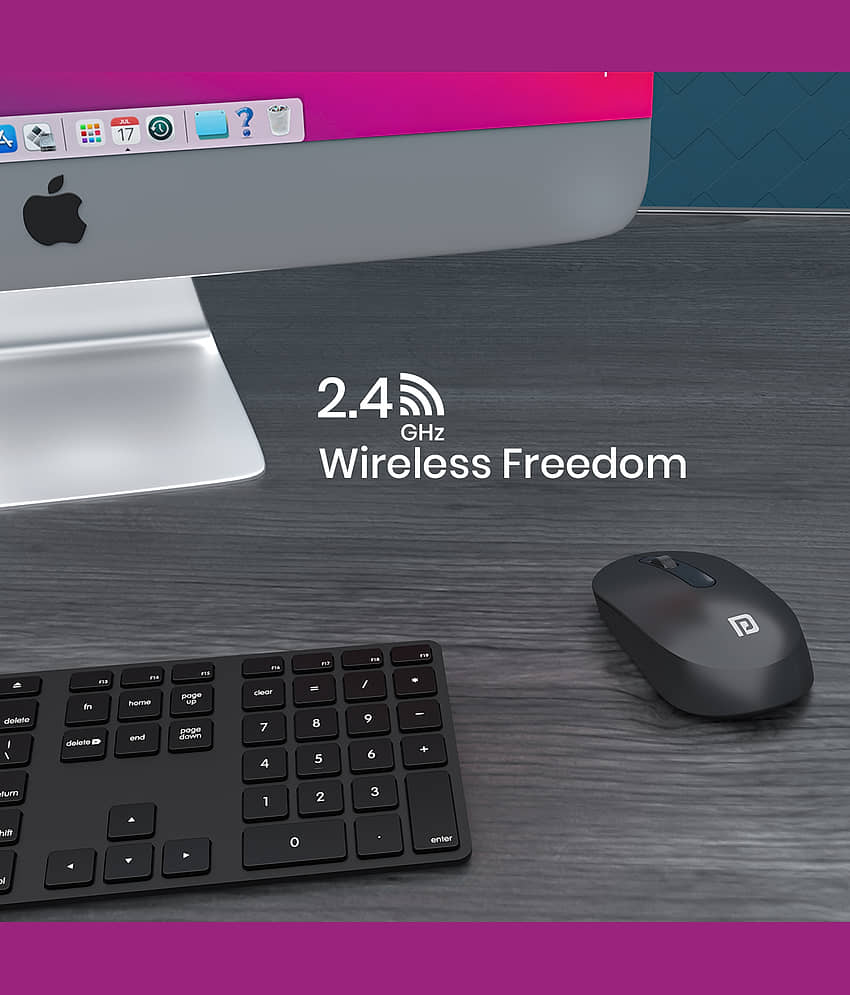 Portronics Toad 13:2.4 GHZ Wireless Mouse ,Black (POR 1381) view 2