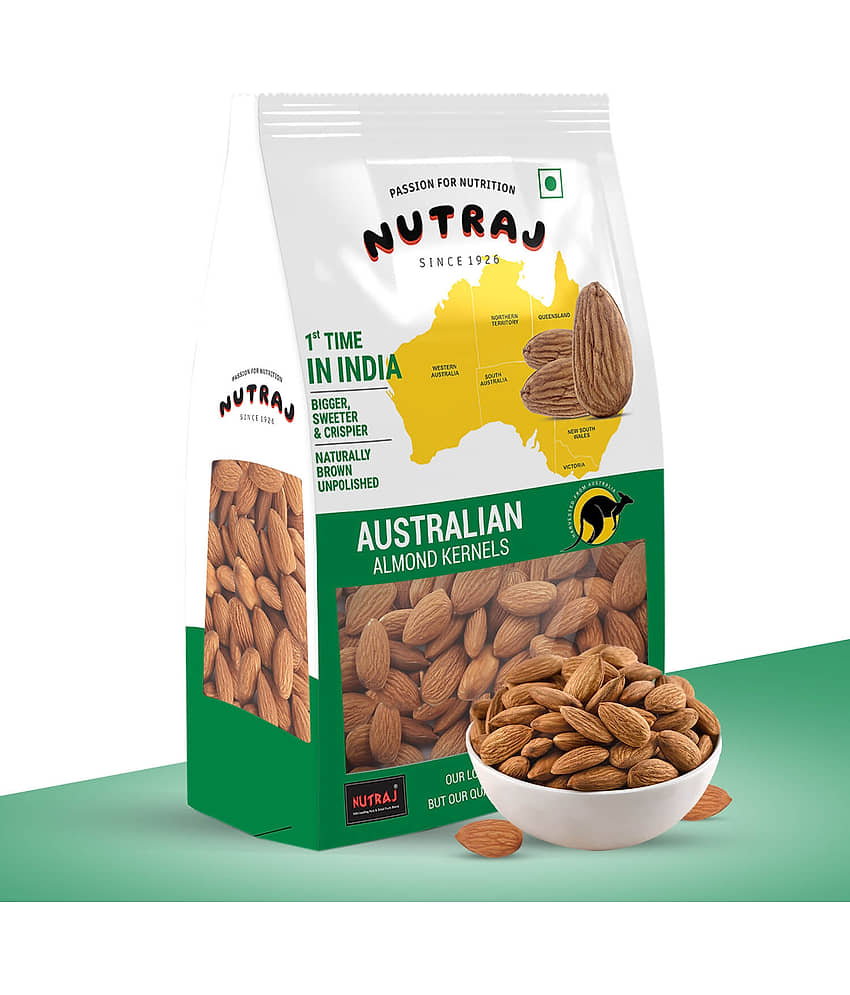 Nutraj Australian Almonds 1 Kg (500g X 2), Australian Badam 1 Kg view 2