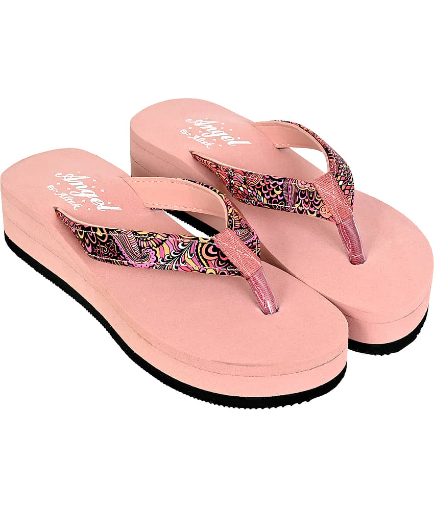 Altek Pink Women's Flip Flop view 2