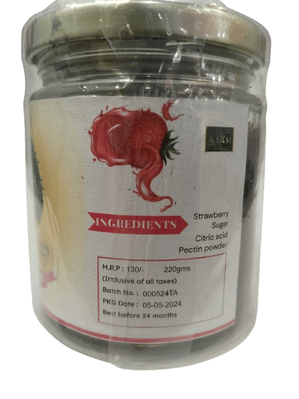 Strawberry Jam (220gm) view 2