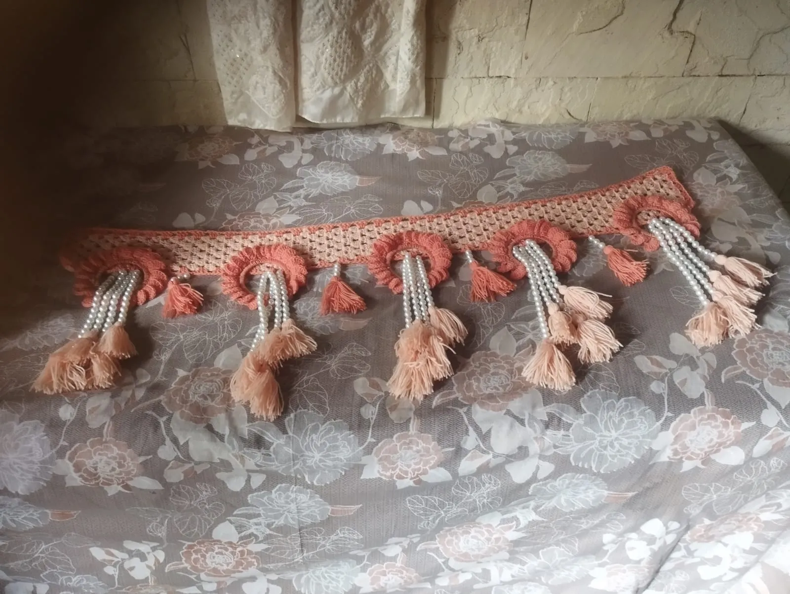 Woolen toran hand made