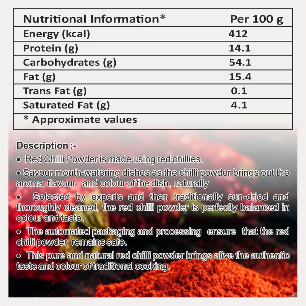 Red Chilli Powder (100 gm) view 2