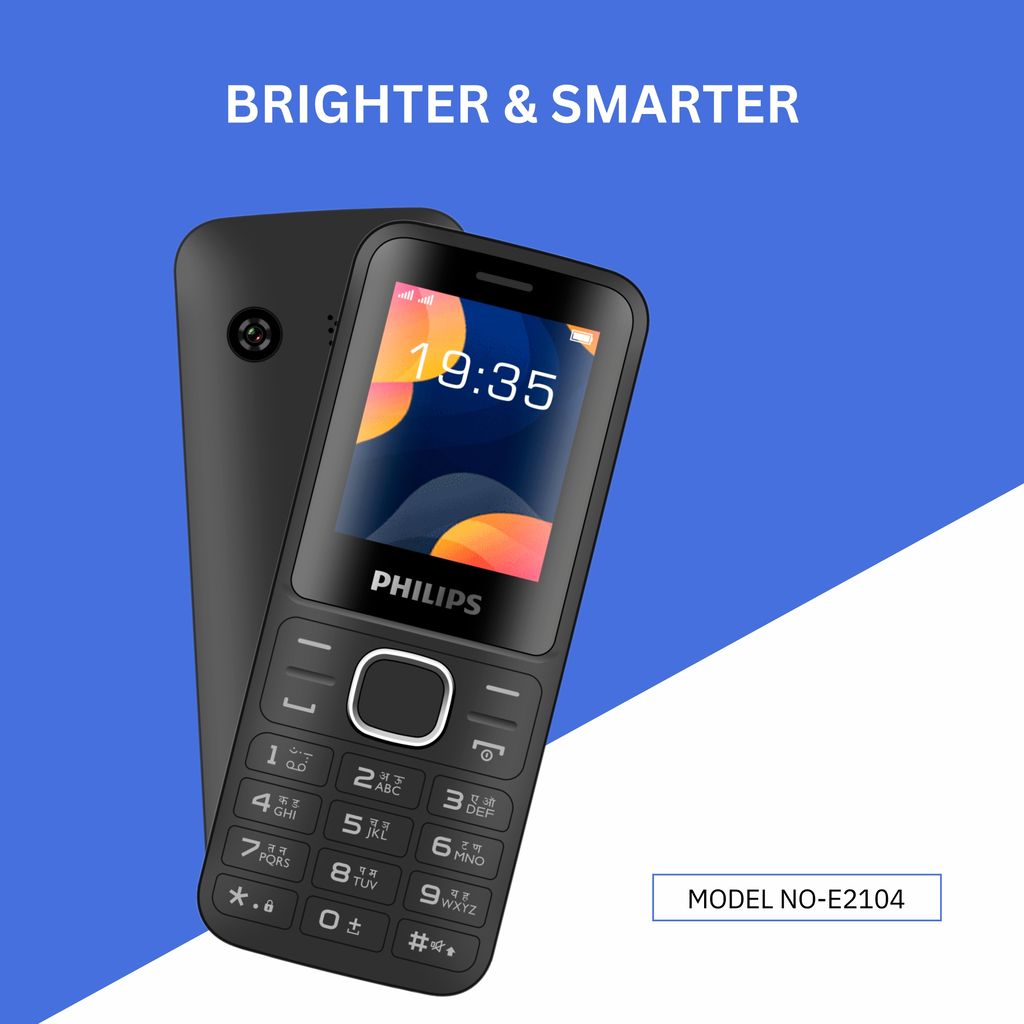 Philips E2104 Keypad Mobile Phone view 2