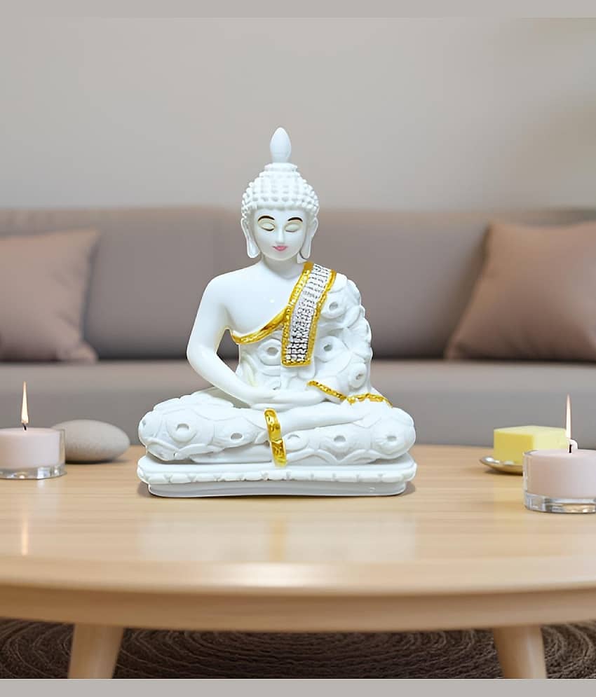 Sigaram Marble Buddha Idol ( 23 cm ) view 2