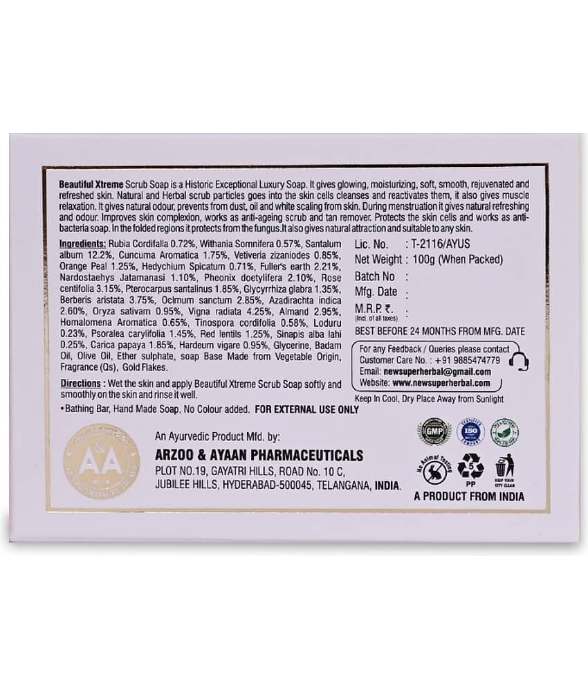 New Super Herbal BX Beautiful Xtreme Soap 100gms g view 2