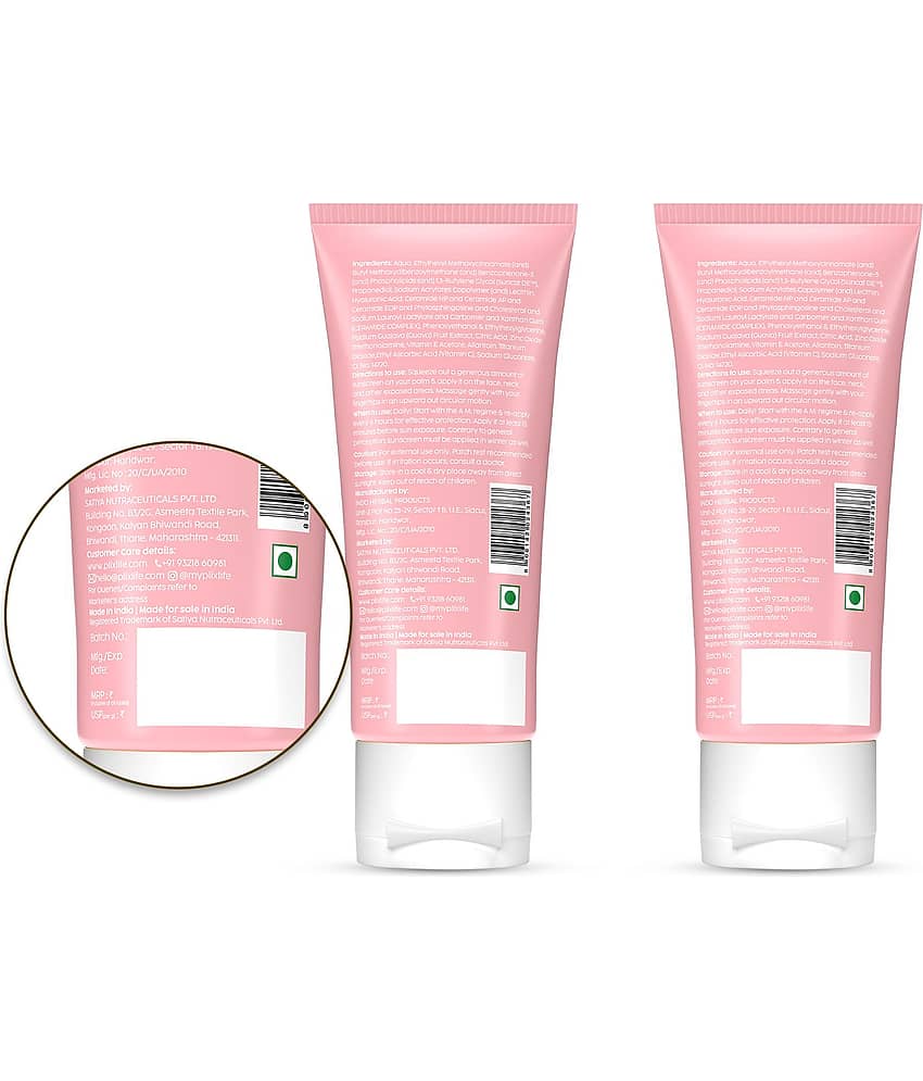 Plix Sunscreen Cream For All Skin Type ( Pack of 2 ) view 2