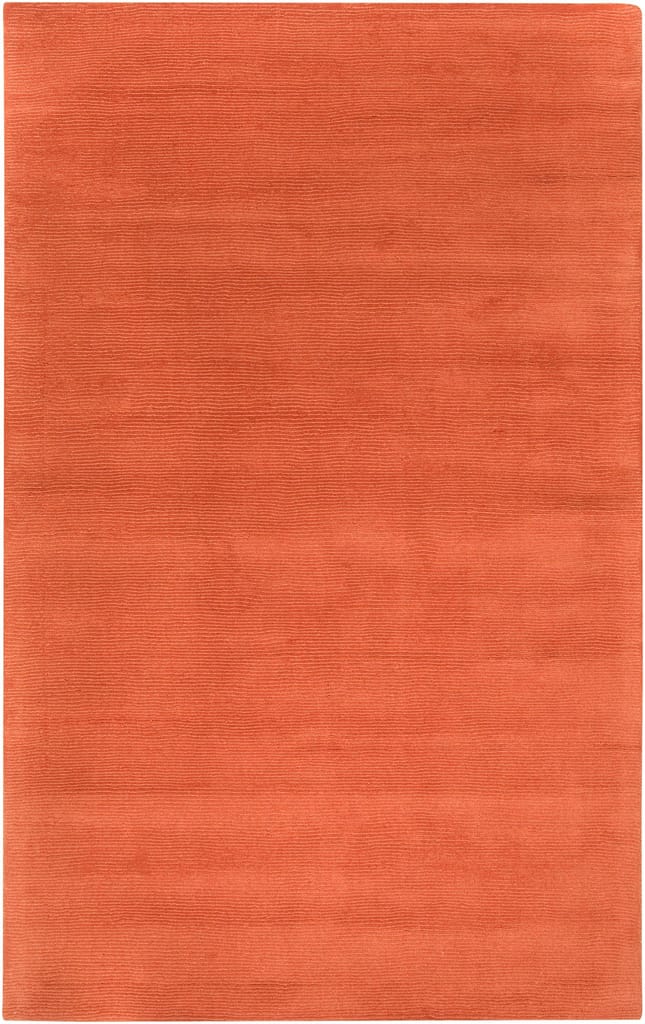 Hand Loomed Mystique Burgundy Wool Rug view 2