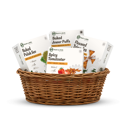 Snack O aholic Kids Tiffin Snack Combo - 100g Each (Pack of 4) view 2