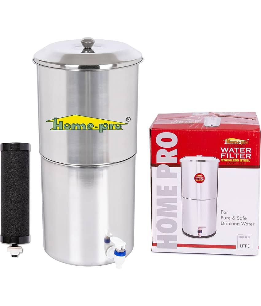 HomePro Manual Water Filter 21 L 21 Ltr Gravity Water Purifier