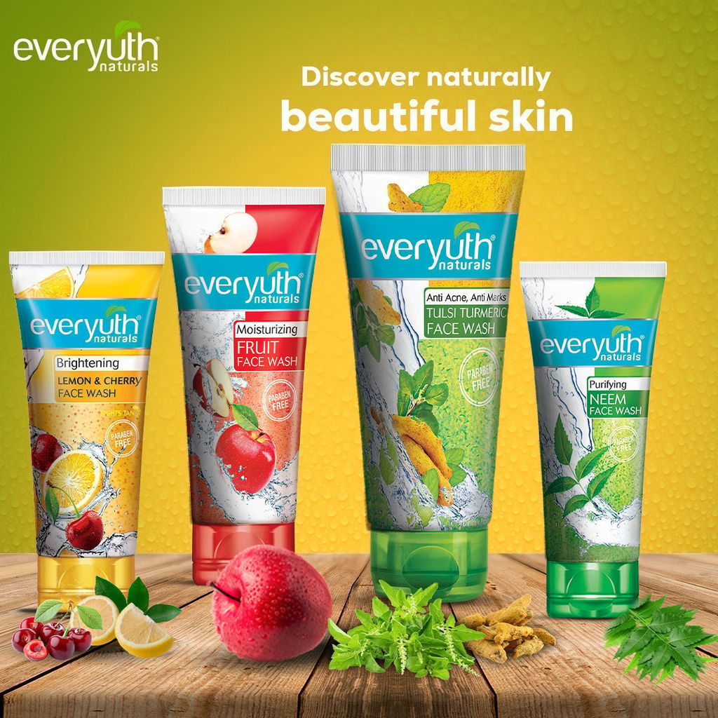 EverYuth Tulsi Turmeric Face Wash (150 g) view 2