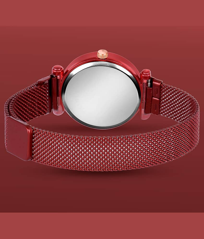 Trex Red Fabric Analog Womens Watch view 2