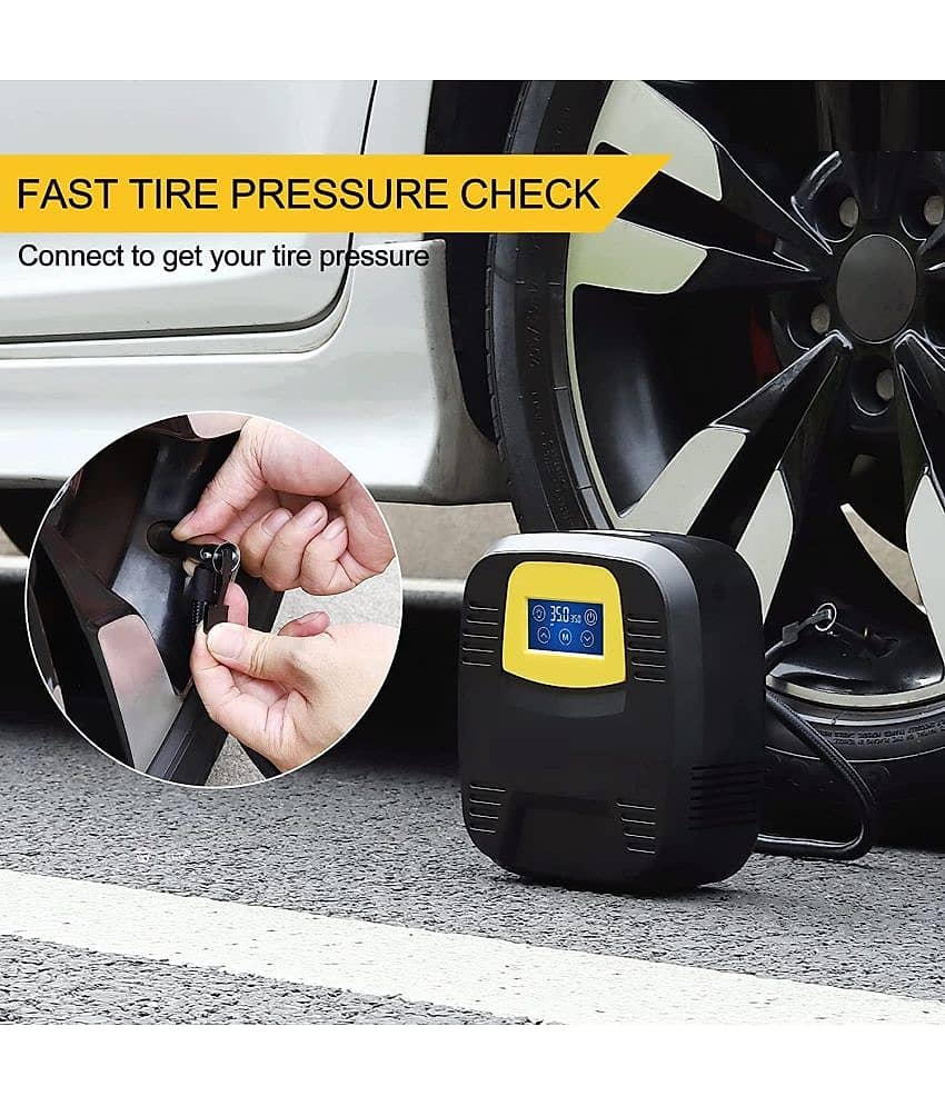 SIAGO - Tyre Inflator For All Cars & Motorbikes ( Pack of 1 ) view 2