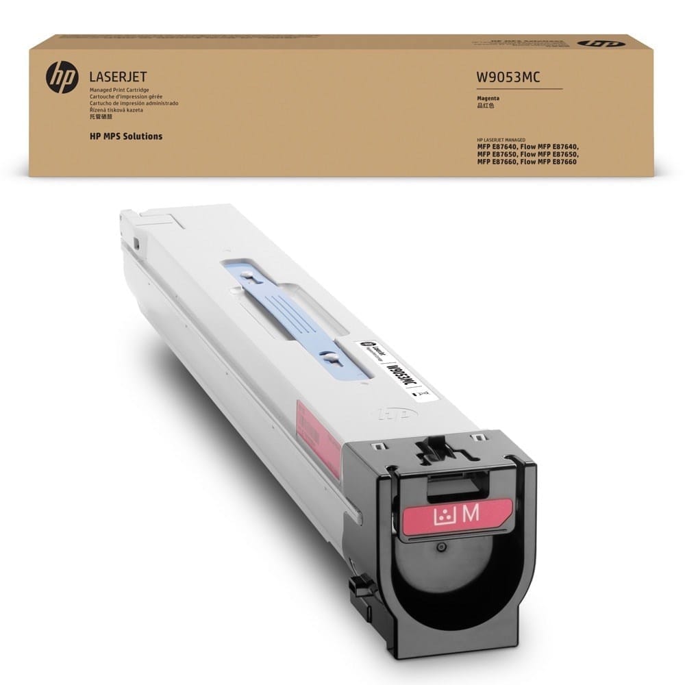 HP W9053MC Magenta Original LaserJet Toner Cartridge Compatible with HP Color LaserJet Managed E87640 E87650 E87660 Series Printers view 2