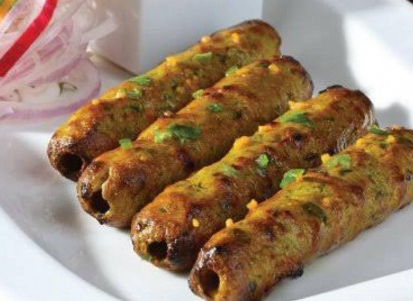 Veg seekh kebab(4 pcs)