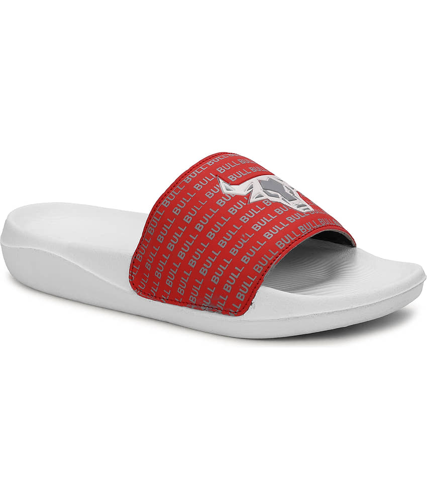 PERY PAO Red Men's Slide Flip Flop view 2