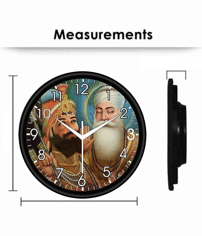 KP CRAFT - Circular Analog Wall Clock view 2