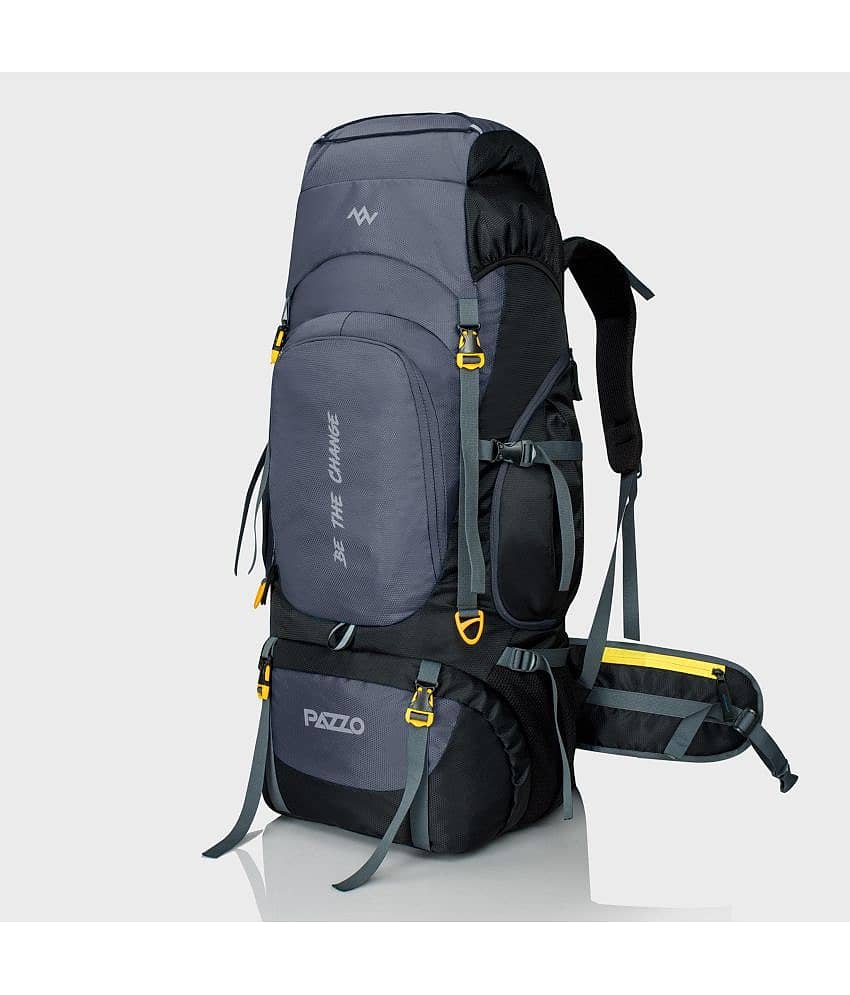 PAZZO 75L Kyte Travel Backpack for Camping Hiking Rucksack Trekking Bag view 2