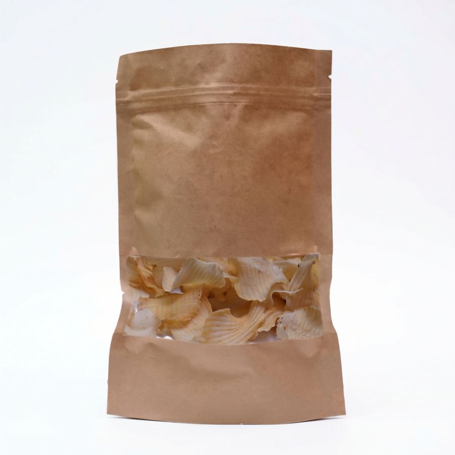 Aaloo Chips | Ready to Fry Dry Potato Chips | Raw/Non-Fried Aaloo Chips - 100 gm view 2