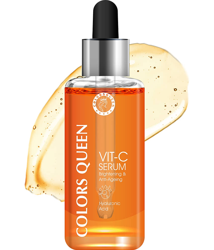 Colors Queen Vitamin C Face Serum for Brightening & Anti-Ageing - 30ml (Pack of 1)